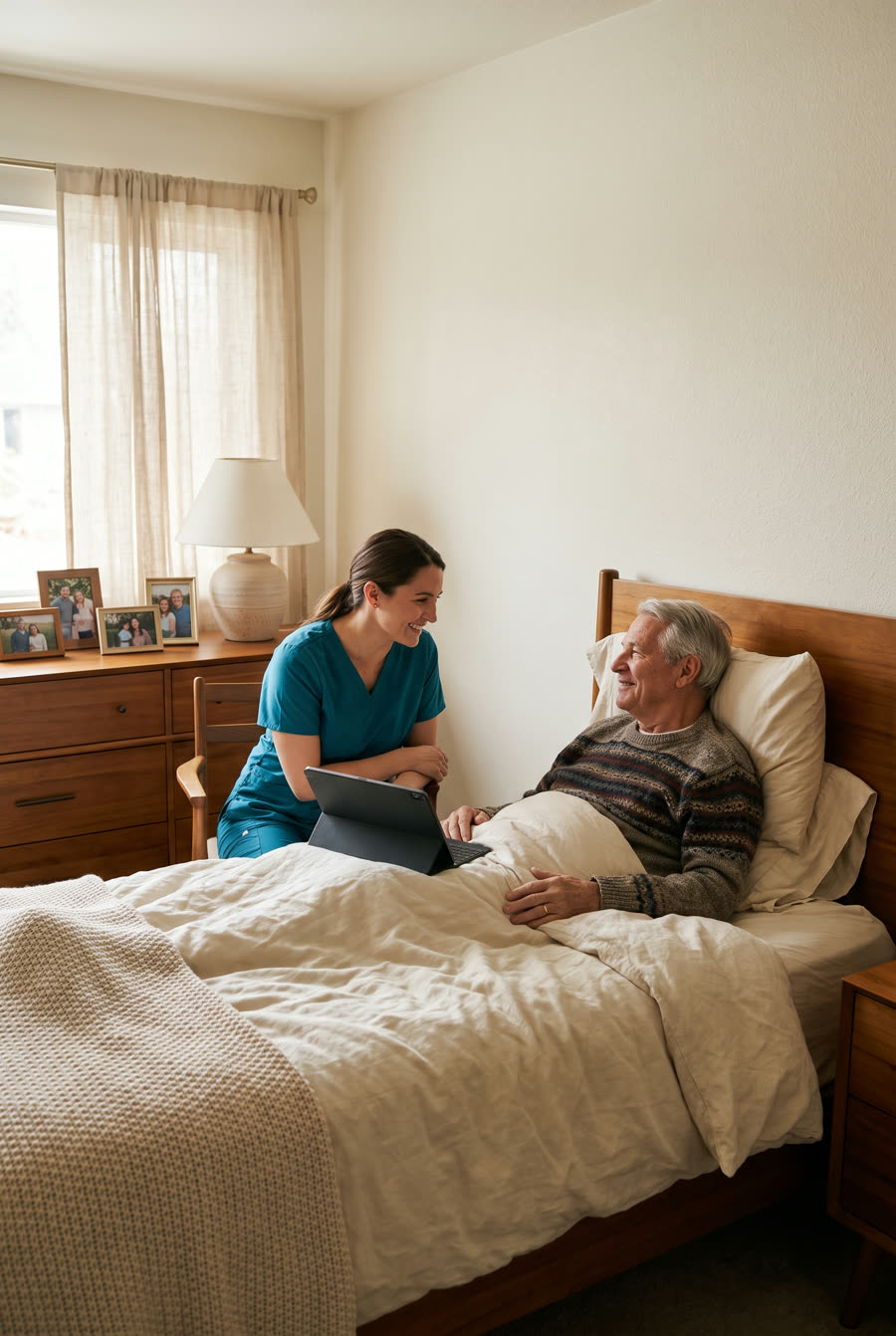A home-health visit